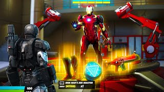 Fortnite JUST ADDED a Mythic Boss Iron Man [upl. by Drolyag787]