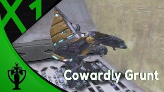 Halo 2  Talk To Coward Grunt  Cowardly Grunt Achievement Guide [upl. by Lyrpa]