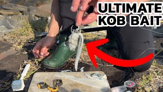 Deans Ultimate kob Bait  Kob Kabeljou squid bait demonstration [upl. by Ayotol]