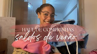 HAUL SALDOS DE VERÃO 2022 Bershka e pull and bear [upl. by Borries]