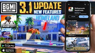 BGMI 31 UPDATE  New Features Home Mode  Tips amp Tricks amp More  NATURAL YT [upl. by Florentia688]