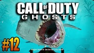 Call of Duty Ghosts quotInto the Deepquot Campaign Walkthrough Part 12 COD Ghost Lets Play Mission [upl. by Achilles]