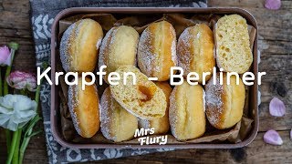 Flaumige Krapfen nach österreichischem Rezept  Faschingskrapfen  Berliner [upl. by Connolly]