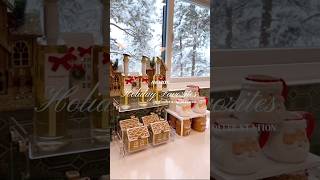 Holiday hot chocolate amp coffee station ❤️🍫🎄🍪 holidayseason christmas christmasdecor holiday [upl. by Jamnis]