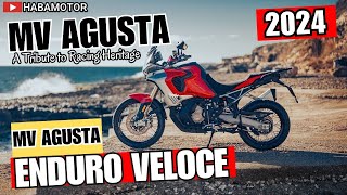 2024 MV Agusta Enduro Veloce  A Tribute to Racing Heritage [upl. by Audry331]