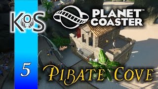 Planet Coaster Pirate Cove Ep 5 Building a Castle  Campaign Lets Play Gameplay [upl. by Baily]