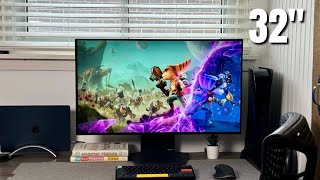 LGs 4K 240HZ OLED Monitor – 1 Month Later Worth Buying 32GS95UE [upl. by Gyasi777]