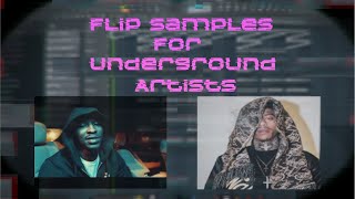 How To Flip Samples For Underground Artists  Nino Paid Jaeychino and Tony Shhnow FL 21 Tutorial [upl. by Rabassa329]