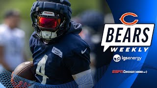 DAndre Swift on playing with Bears offensive weapons  Bears Weekly Podcast [upl. by Vonny]