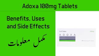 Adoxa  Doxycycline  Adoxa 100 MG Tablet Benefits Uses And Side Effects  Ali Care Pharmacy [upl. by Aicirtac]