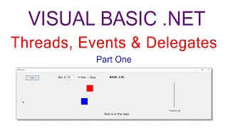 Advanced VBNET Programming – Threads Events and Delegates Part 1 [upl. by Thoma]