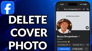 How To Delete Cover Photo On Facebook [upl. by Nylave]