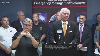 Gov McMaster speaks about Tropical Storm Debby [upl. by Aserahs]