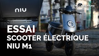 Essai scooter électrique NIU M1 [upl. by Annala]