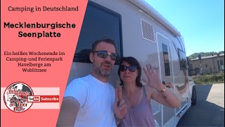 Mecklenburgische Seenplatte Campingund Ferienpark Havelberge Camping in Deutschland wohnmobil [upl. by Ydualc]