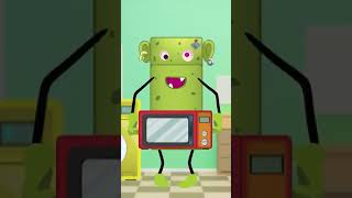 Nevera zombie y boom boom  D Billions Canciones Infantiles shorts db [upl. by Buine418]