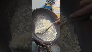 Aaj Banarasi Bhuja mein Laai Matar Chana Badam dalwaya food [upl. by Ciredec]