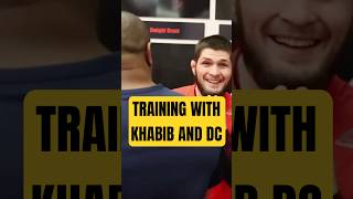 Training With Khabib Nurmagomedov and Daniel Cormier [upl. by Hyatt]