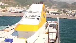 ANEK LINES FORZA arrival in Igoumenitsa [upl. by Mendy]