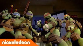 Les Tortues Ninja  Le clan des blaireaux du Bitume  Nickelodeon France [upl. by Alexio]