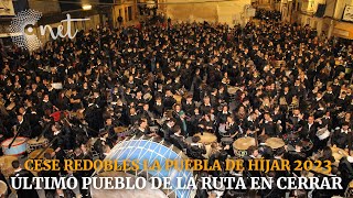 Cese redobles en La Puebla de Híjar  Semana Santa 2023 [upl. by Mlohsihc]