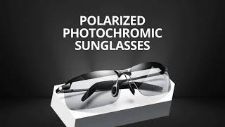 Polarized Photochromic Sunglasses Short Video [upl. by Ettezel]