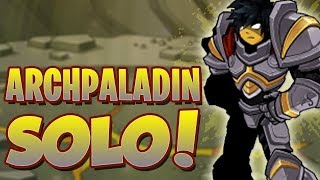 AQW  ArchPaladin Class Solo BEST Damage Reduction [upl. by Viola]