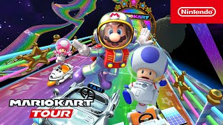 Mario Kart Tour  Space Tour Trailer [upl. by Nirehtac]