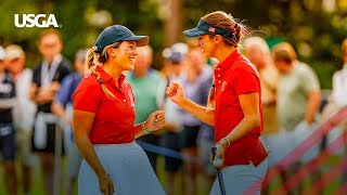 2024 Curtis Cup Full Day 1 Highlights at Sunningdale Golf Club [upl. by Kina]