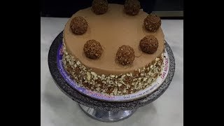 Ferrero Rocher Cake by Chef Arshad Ghafoor  Whipy Whip [upl. by Marthe]