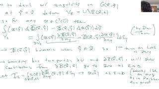 Nov 6 Pt2 Poisson Eqn Greens Function Soln [upl. by Routh]