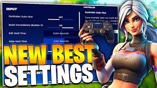 New BEST Controller Settings in Fortnite Chapter 5 PS4PS5XboxPC [upl. by Alberta]