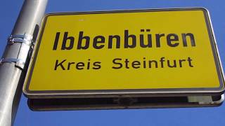 Spaziergang in Ibbenbüren durch die Stadt im Kreis Steinfurt [upl. by Asirret]