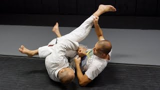 Low Risk Sweep From Closed Guard  BJJ Flower Sweep [upl. by Mendez]