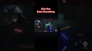 Kylo Ren ruins everything starwars battlefront2 gaming funnyclips duels [upl. by Aubin]