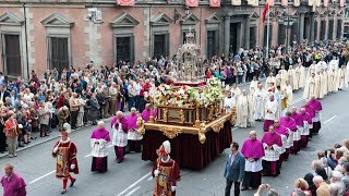 ✟ Corpus Christi Procession at the Almudena Cathedral and on the streets of Madrid June 11 2023 [upl. by Tella]