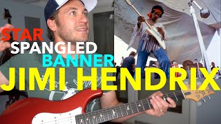 Guitar Teacher REACTS JIMI HENDRIX quotThe StarSpangled Bannerquot  Woodstock 69 USA National Anthem [upl. by Ernesto]