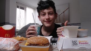 ASMR Eating McDonald’s10 Million viewseating sounds lovely ASMR s [upl. by Erimahs]