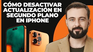 Cómo desactivar la actualización en segundo plano de aplicaciones en iPhone 2024 [upl. by Saucy816]