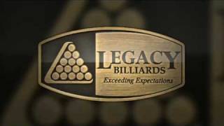 Legacy Billiards Presentation Video Best Pool Tables amp Billiard Tables [upl. by Arlene]