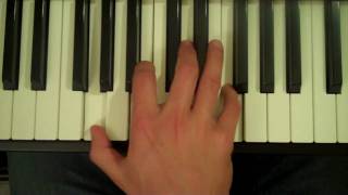 How To Play a G7 Chord on the Piano [upl. by Wilie]