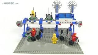 LEGO classic 6930 Space Supply Station set reviewed  from 1983 [upl. by Lleroj]