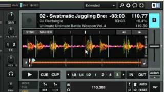 How to Beatmatch Hip Hop in Traktor [upl. by Atsocal]