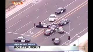 Orange County Police Car Chase  Benny Hill Themed [upl. by Dareece]