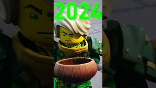 Ninjago Master Lloyd 2024 Vs 2017 ninjago nostaliga shorts [upl. by Hgielanna]