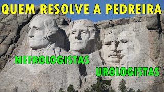 Cálculos Renais Nefrologista ou Urologista   Nefrologia em 2 Minutos [upl. by Malvie]