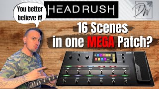 How To Use Scenes In The HeadRush [upl. by Lindbom]