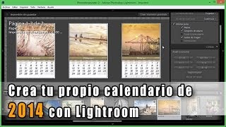 433 Crea tu propio calendario de 2014 desde Lightroom [upl. by Juni]