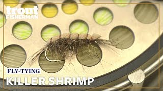 How to tie the Killer shrimp  Troutmasters [upl. by Raynard751]