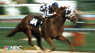 Secretariats recordbreaking 1973 Kentucky Derby run FULL RACE  NBC Sports [upl. by Reinald]